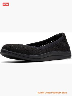 Breathable Perforated Flats With Cushion Soft Footbed